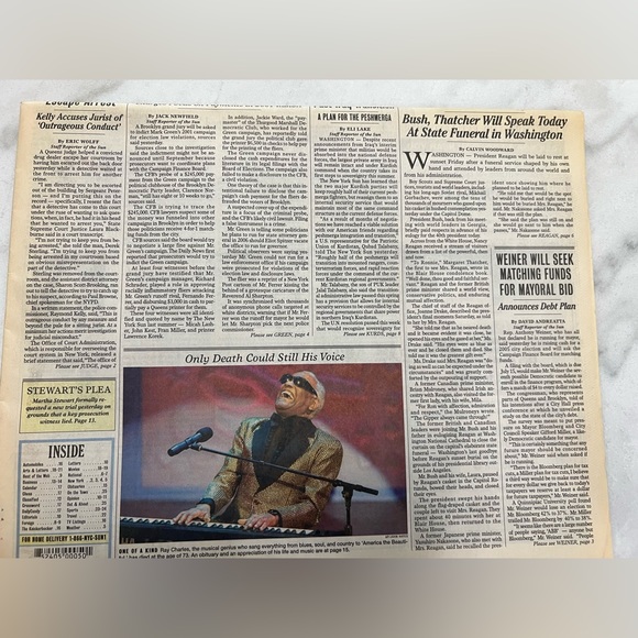 The New York Sun Newspaper weekend edition dated June 11, 2004- - Picture 3 of 4